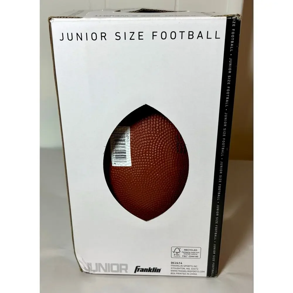 Franklin Junior Size Football Rubber Waterproof- New in Box